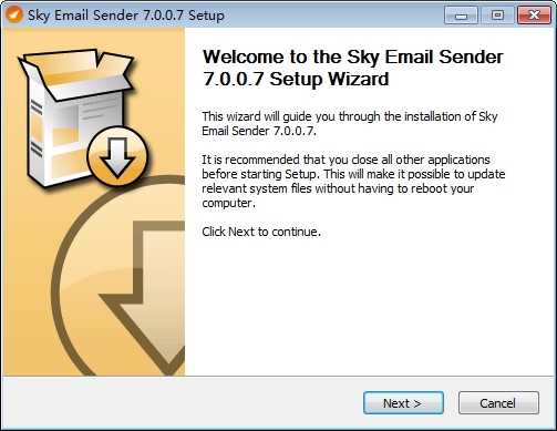 Sky Email Sender