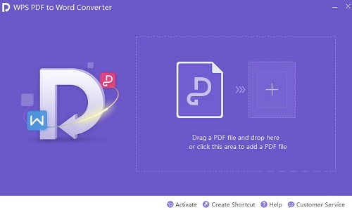 WPS PDF to Word Converter
