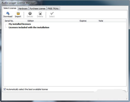 mAirList Audio Logger