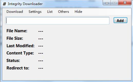 Integrity Downloader