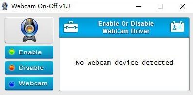 WebCam On-Off